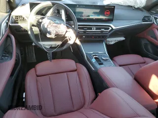 2023 BMW i4 eDrive35 with VIN WBY43AW05PFP71601, listed as a Copart auction lot 46821924 with 5,077 mi miles. Bid and sale history available at carsss.com. Image 8.