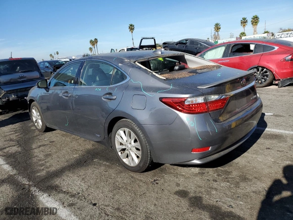 2015 Lexus ES 300h Hybrid with VIN JTHBW1GG8F2091062, listed as a Copart auction lot 86616884 with 81,031 mi miles and Salvage Title. Bid and sale history available at carsss.com. Image 2.