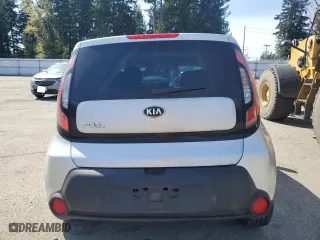 2015 Kia Soul with VIN KNDJN2A26F7808936, listed as a Copart auction lot 53121355 with 84,053 mi miles and Salvage Title. Bid and sale history available at carsss.com. Image 6.