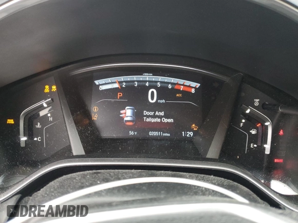 2022 Honda CR-V EX z VIN 5J6RW2H52NA009411, wystawiony jako Copart lot #52575195 z przebiegiem 20 511 mil mil oraz Szkoda całkowita • Salvage title. Historia ofert i sprzedaży dostępna na DreamBid. Obrazek 9.