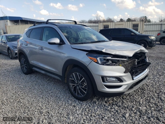 2021 Hyundai Tucson Limited with VIN KM8J33AL2MU303975, listed as a Copart auction lot 44501855 with 67,446 mi miles and Salvage Title. Bid and sale history available at carsss.com. Image 4.