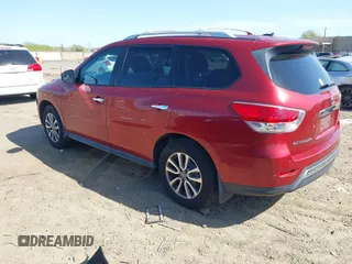 2013 Nissan Pathfinder Platinum with VIN 5N1AR2MN7DC605905, listed as a IAAI auction lot 42012107 with 154,420 mi miles. Bid and sale history available at carsss.com. Image 3.