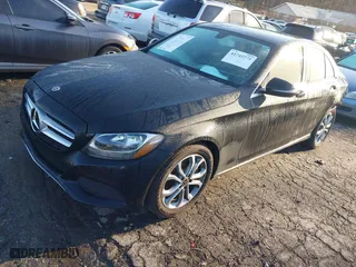 2018 Mercedes-Benz C-Class C 300 with VIN 55SWF4JB6JU257004, listed as a IAAI auction lot 41743771 with 129,160 mi miles. Bid and sale history available at carsss.com. Image 17.