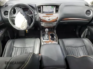 2018 Infiniti QX60 with VIN 5N1DL0MMXJC520725, listed as a Copart auction lot 52320875 with 76,056 mi miles and Salvage Title. Bid and sale history available at DreamBid. Image 8.