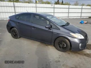 2013 Toyota Prius One with VIN JTDKN3DU8D1686426, listed as a Copart auction lot 50839775 with 115,044 mi miles and Salvage Title. Bid and sale history available at DreamBid. Image 4.
