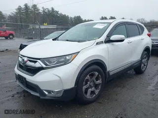 2019 Honda CR-V EX-L with VIN JHLRW2H86KX001274, listed as a IAAI auction lot 41953859 with 73,599 mi miles. Bid and sale history available at carsss.com. Image 2.