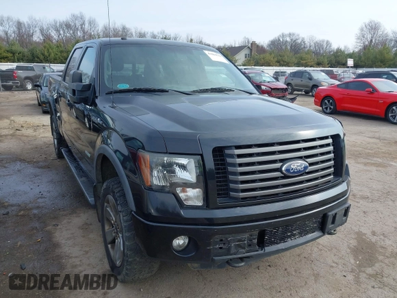 2012 Ford F-150 XL with VIN 1FTFW1ET8CFA30575, listed as a IAAI auction lot 41984533 with 82,048 mi miles. Bid and sale history available at carsss.com. Image 1.