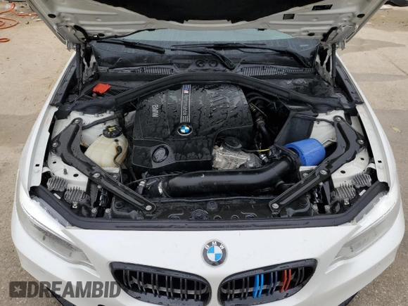 2016 BMW 2 Series M235i with VIN WBA1M1C59GV393903, listed as a Copart auction lot 78515724 with 0 mi miles and Salvage Title. Bid and sale history available at carsss.com. Image 11.