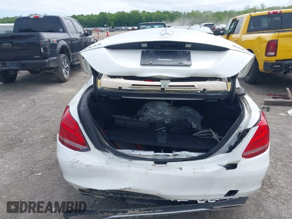 2017 Mercedes-Benz C 300 with VIN 55SWF4KB3HU206133, listed as a IAAI auction lot 42269349 with 56,221 mi miles and . Bid and sale history available at DreamBid. Image 16.