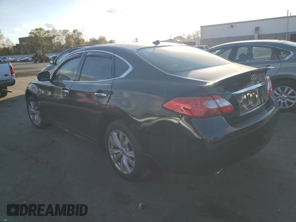 2011 Infiniti M37 with VIN JN1BY1ARXBM374134, listed as a Copart auction lot 76784864 with 0 mi miles and Salvage Title. Bid and sale history available at carsss.com. Image 2.
