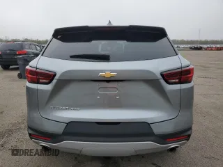 2024 Chevrolet Blazer LT with VIN 3GNKBHR40RS157242, listed as a Copart auction lot 50134195 with 7,253 mi miles and Salvage title. Bid and sale history available at DreamBid. Image 6.