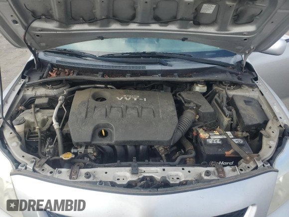 2010 Toyota Corolla with VIN 1NXBU4EE2AZ191516, listed as a Copart auction lot 63446875 with 209,216 mi miles and Salvage title. Bid and sale history available at DreamBid. Image 11.