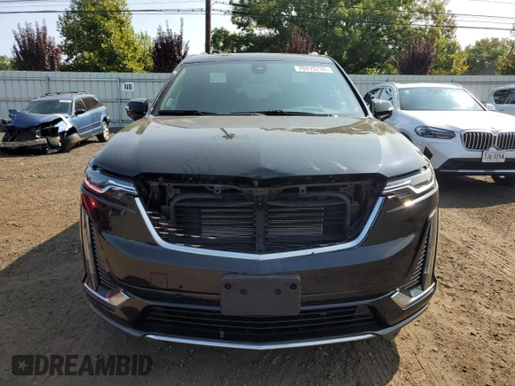 2023 Cadillac XT6 AWD Premium Luxury with VIN 1GYKPDRS6PZ185431, listed as a Copart auction lot 70475734 with 11,276 mi miles and Salvage Title. Bid and sale history available at carsss.com. Image 5.