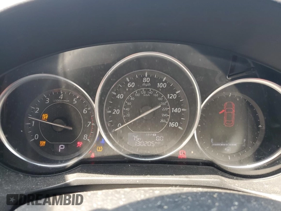 2015 Mazda 6 i Grand Touring with VIN JM1GJ1W69F1168512, listed as a Copart auction lot 53150995 with 130,205 mi miles and Salvage Title. Bid and sale history available at DreamBid. Image 9.
