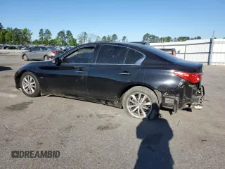 2017 Infiniti Q50 Premium z VIN JN1EV7AP9HM737748, wystawiony jako Copart lot #53266615 z przebiegiem 117 489 mil mil oraz Szkoda całkowita • Salvage title. Historia ofert i sprzedaży dostępna na DreamBid. Obrazek 2.