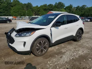 2022 Ford Escape SE with VIN 1FMCU9G68NUB51003, listed as a Copart auction lot 60502035 with 25,468 mi miles and Salvage title. Bid and sale history available at DreamBid. Image 1.