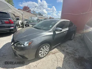2017 Nissan Sentra SV with VIN 3N1AB7AP0HY230614, listed as a Copart auction lot 45164715 with 160,019 mi miles and Clean Title. Bid and sale history available at carsss.com. Image 2.