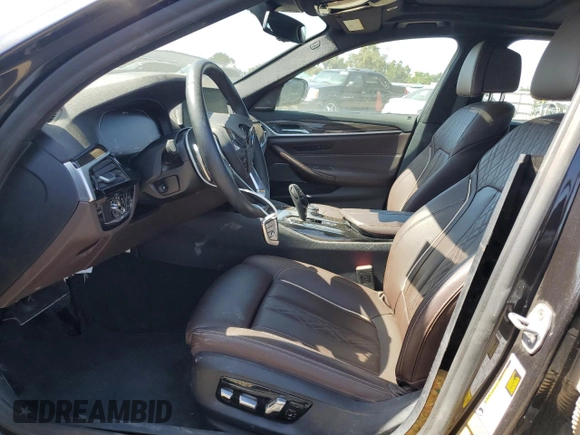 2020 BMW 5 Series with VIN WBAJB1C06LCD09913, listed as a Copart auction lot 71437384 with 5,544 mi miles and Salvage title. Bid and sale history available at DreamBid. Image 7.