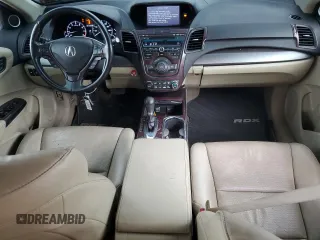 2015 Acura RDX Tech Pkg with VIN 5J8TB4H50FL024581, listed as a Copart auction lot 64684374 with 80,280 mi miles and Salvage Title. Bid and sale history available at carsss.com. Image 8.