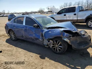2007 Infiniti G35 Sedan Journey with VIN JNKBV61E77M719853, listed as a Copart auction lot 50568925 with 212,077 mi miles and Salvage Title. Bid and sale history available at carsss.com. Image 4.