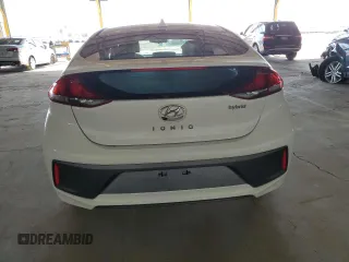 2022 Hyundai Ioniq SE with VIN KMHC75LC0NU266254, listed as a Copart auction lot 49628795 with 49,255 mi miles and Salvage Title. Bid and sale history available at DreamBid. Image 6.