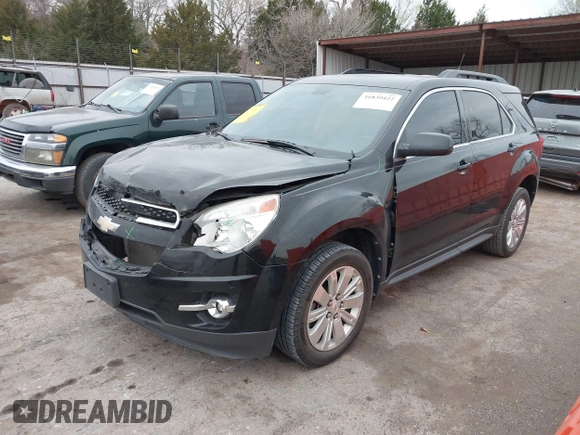 2011 Chevrolet Equinox LT w/2LT with VIN 2GNALPEC4B1231036, listed as a IAAI auction lot 41839422 with 116,530 mi miles. Bid and sale history available at carsss.com. Image 16.