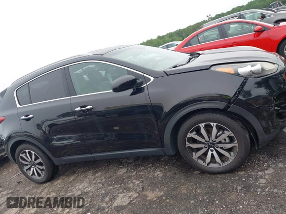 2017 Kia Sportage EX with VIN KNDPN3AC0H7075861, listed as a IAAI auction lot 42343034 with 35,316 mi miles and . Bid and sale history available at DreamBid. Image 13.