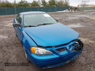1999 Pontiac Grand Am SE2 with VIN 1G2NE52T2XM904094, listed as a IAAI auction lot 41746997 with 109,054 mi miles. Bid and sale history available at carsss.com. Image 1.