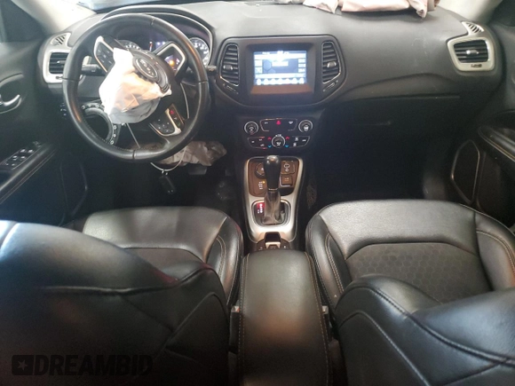 2019 Jeep Compass Latitude с VIN 3C4NJDBB0KT713320, выставлен на аукционе Copart как лот 55844865 с пробегом 80 717 миль миль и Списание • Salvage title. История ставок и продаж доступна на DreamBid. Изображение 8.