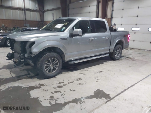 2020 Ford F-150 XL with VIN 1FTEW1EP1LFB12162, listed as a IAAI auction lot 41211017 with 82,920 mi miles. Bid and sale history available at carsss.com. Image 18.