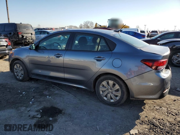 2020 Kia Rio LX with VIN 3KPA24ADXLE295966, listed as a Copart auction lot 48459415 with 37,003 mi miles and Salvage Title. Bid and sale history available at DreamBid. Image 2.