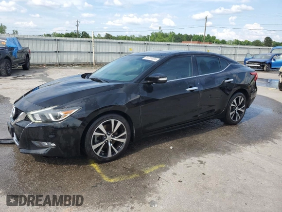 2018 Nissan Maxima SV with VIN 1N4AA6APXJC378851, listed as a Copart auction lot 54707085 with 148,819 mi miles and Salvage title. Bid and sale history available at DreamBid. Image 1.