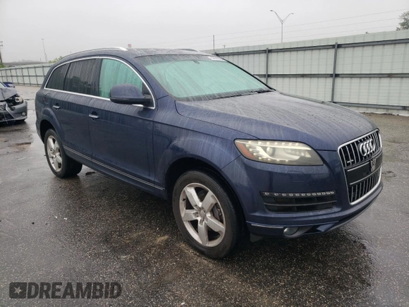 2013 Audi Q7 Premium Plus z VIN WA1LMAFE8DD003411, wystawiony jako Copart lot #58529165 z przebiegiem 203 140 mil mil oraz Czysty tytuł • Clean title. Historia ofert i sprzedaży dostępna na DreamBid. Obrazek 4.
