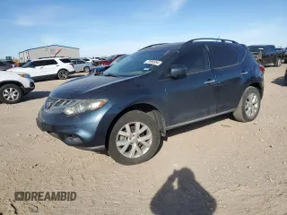 2011 Nissan Murano LE with VIN JN8AZ1MU9BW057458, listed as a Copart auction lot 77995354 with 143,278 mi miles and Salvage Title. Bid and sale history available at carsss.com. Image 1.