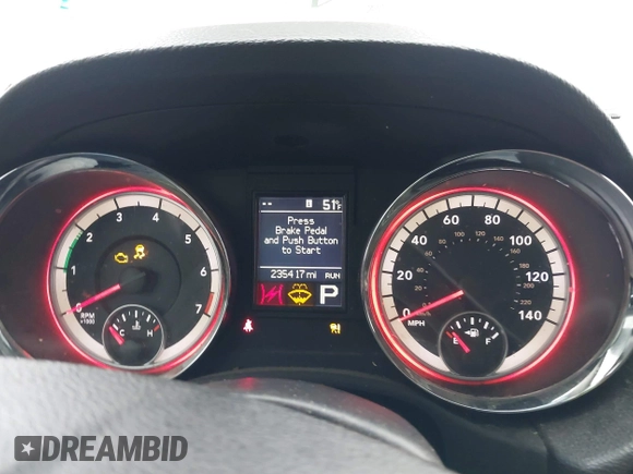 2012 Dodge Durango Citadel with VIN 1C4RDHEGXCC257282, listed as a IAAI auction lot 41043994 with 235,417 mi miles and . Bid and sale history available at DreamBid. Image 7.