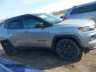 2023 Jeep Compass Latitude with VIN 3C4NJDBN7PT558797, listed as a IAAI auction lot 41854517 with 26,495 mi miles and . Bid and sale history available at DreamBid. Image 14.