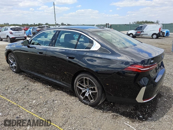 2024 BMW i5 eDrive40 with VIN WBY33FK02RCR91118, listed as a Copart auction lot 53308205 with Not Provided miles and Clean Title. Bid and sale history available at DreamBid. Image 2.