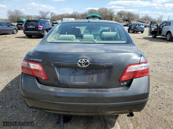2007 Toyota Camry CE with VIN 4T1BE46K37U073873, listed as a Copart auction lot 50622095 with 124,841 mi miles and Salvage Title. Bid and sale history available at carsss.com. Image 6.
