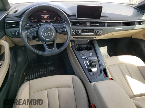 2018 Audi A5 Sportback Premium Plus with VIN WAUBNCF53JA049877, listed as a Copart auction lot 55331623 with 108,381 mi miles. Bid and sale history available at carsss.com. Image 8.