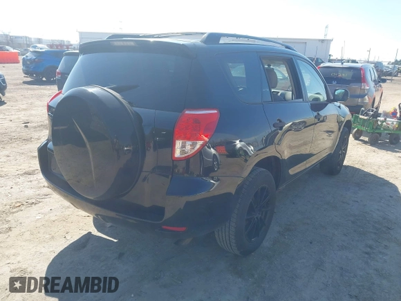 2007 Toyota RAV4 with VIN JTMZD33V376037409, listed as a IAAI auction lot 42001277 with 255,217 mi miles. Bid and sale history available at carsss.com. Image 4.