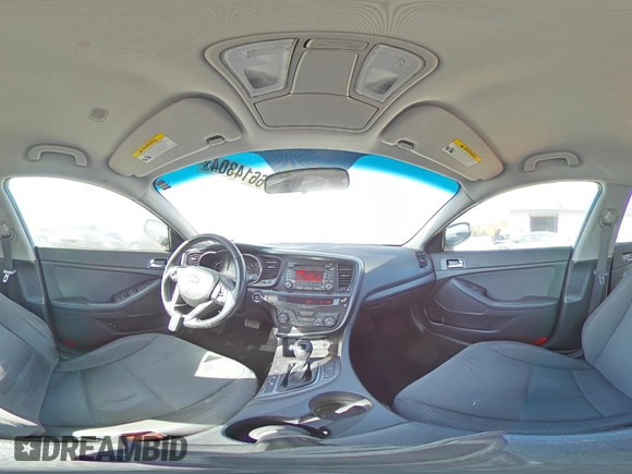 2013 Kia Optima Hybrid LX with VIN KNAGM4AD3D5060467, listed as a Copart auction lot 76614304 with 152,389 mi miles and Salvage Title. Bid and sale history available at carsss.com. Image 14.