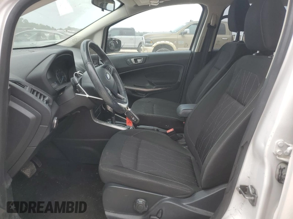 2020 Ford EcoSport SE with VIN MAJ6S3GL3LC313669, listed as a Copart auction lot 53001735 with 66,316 mi miles and Salvage Title. Bid and sale history available at carsss.com. Image 7.