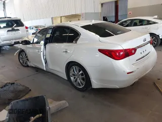 2015 Infiniti Q50 Premium with VIN JN1BV7APXFM353042, listed as a IAAI auction lot 42327460 with 108,497 mi miles and . Bid and sale history available at DreamBid. Image 3.