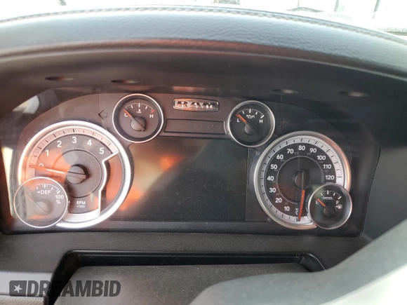 2014 Ram 2500 Laramie with VIN 3C6UR5FL3EG177142, listed as a Copart auction lot 84634854 with Not Provided miles and Salvage Title. Bid and sale history available at carsss.com. Image 9.