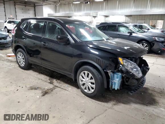 2016 Nissan Rogue S with VIN JN8AT2MV9GW134420, listed as a Copart auction lot 51180885 with 82,631 mi miles and Non Repairable. Bid and sale history available at DreamBid. Image 4.