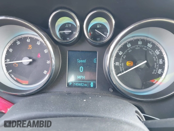 2012 Buick Verano with VIN 1G4PP5SK0C4174777, listed as a IAAI auction lot 42104004 with 149,482 mi miles and . Bid and sale history available at DreamBid. Image 7.