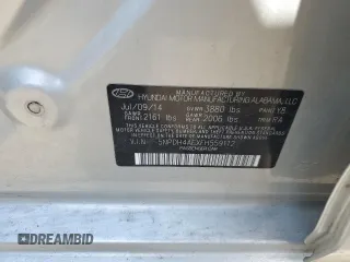 2015 Hyundai Elantra SE z VIN 5NPDH4AEXFH559112, wystawiony jako Copart lot #52568455 z przebiegiem 112 637 mil mil oraz Szkoda całkowita • Salvage title. Historia ofert i sprzedaży dostępna na DreamBid. Obrazek 12.