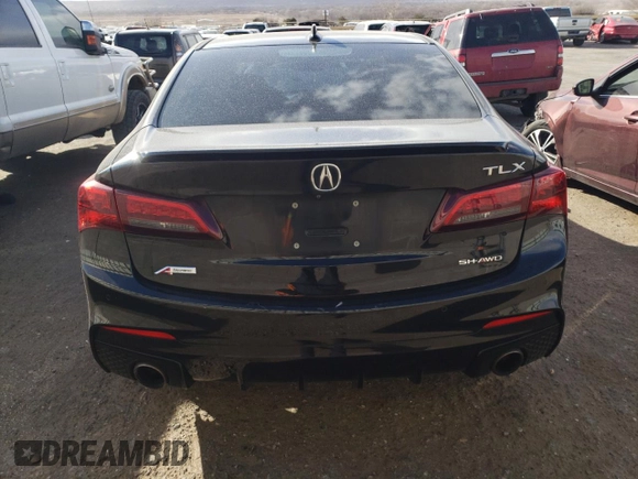 2018 Acura TLX w/A-SPEC Pkg with VIN 19UUB3F60JA004992, listed as a Copart auction lot 45425085 with 82,929 mi miles and Salvage Title. Bid and sale history available at carsss.com. Image 6.
