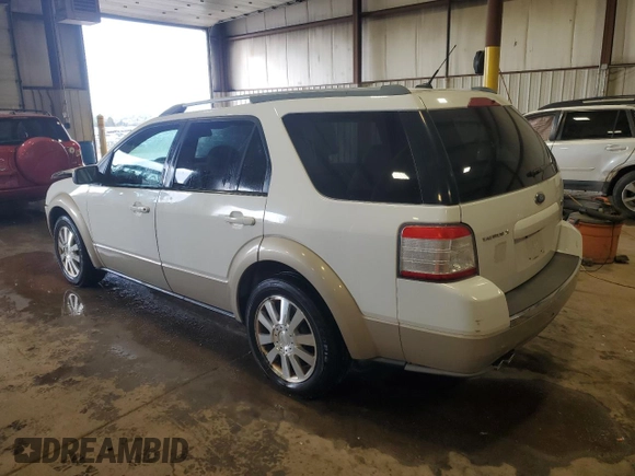 2008 Ford Taurus X Eddie Bauer with VIN 1FMDK07W28GA38429, listed as a Copart auction lot 52306605 with 135,660 mi miles and Salvage title. Bid and sale history available at DreamBid. Image 2.