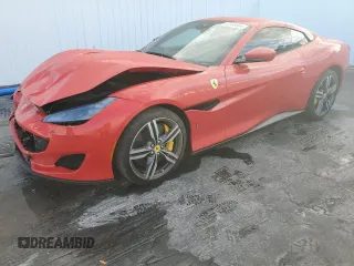 2020 Ferrari Portofino z VIN ZFF89FPAXL0248787, wystawiony jako Copart lot #57488894 z przebiegiem 22 022 mil mil oraz Nie do naprawy. Historia ofert i sprzedaży dostępna na DreamBid. Obrazek 1.